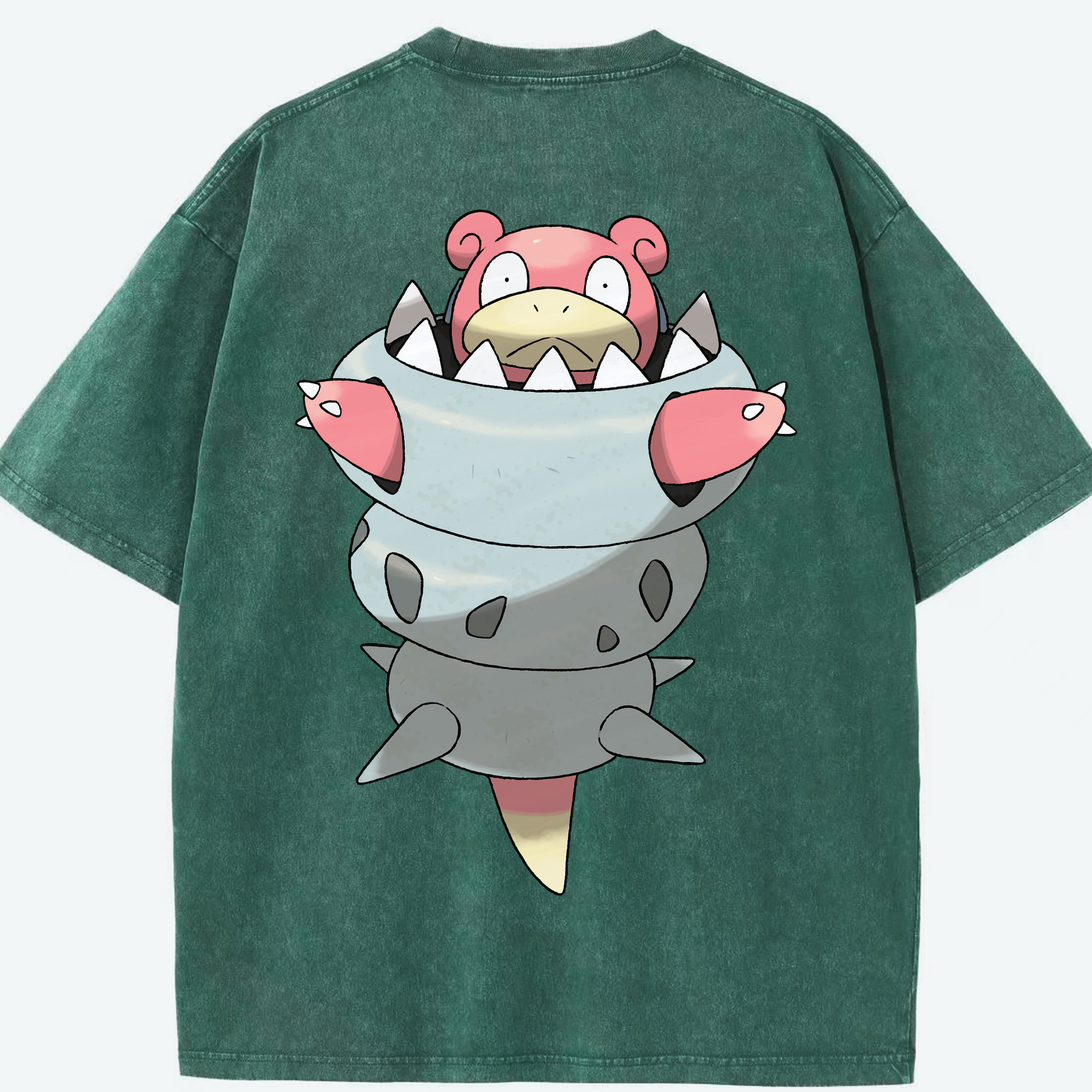 （画像用） ポケットモンスター Pokémon 綿100% ヴィンテージ風 半袖Tシャツ（背面プリント）
